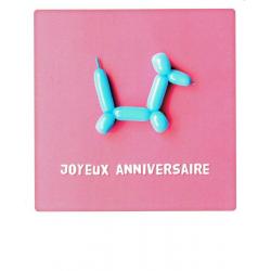 Carte Pickmotion de @Teber - Joyeux anniversaire ballon - 10.5x13 cm