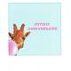 Carte Pickmotion de @Katethe079 - Joyeux anniversaire girafe - 10.5x13 cm