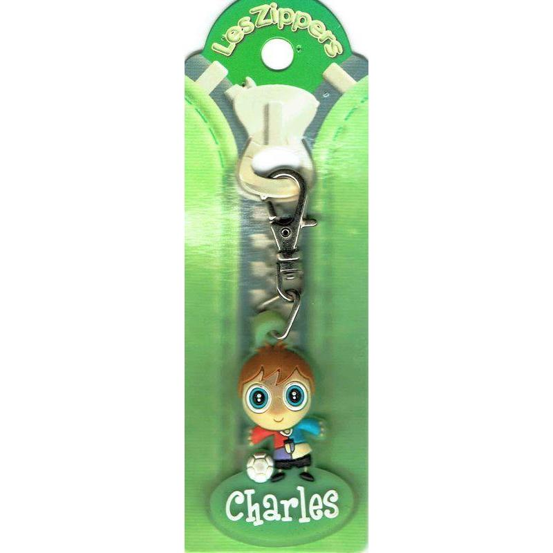 Porte-clés Zipper prénom GABRIEL- 6.5x3 cm env. Livraison gratuite