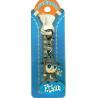 Porte-clés Zipper prénom ETHAN - 6.5x 3 cm env