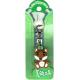 Porte-clés Zipper prénom KENZA - 6.5x 3 cm env