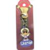 Porte-clés Zipper prénom LAURINE - 6.5x 3 cm env