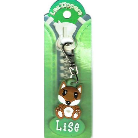 Porte-clés Zipper prénom GABRIEL- 6.5x3 cm env. Livraison gratuite