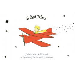 Carte Le Petit Prince de Saint-Excupéry - J'ai des amis à découvrir... - 10x15 cm