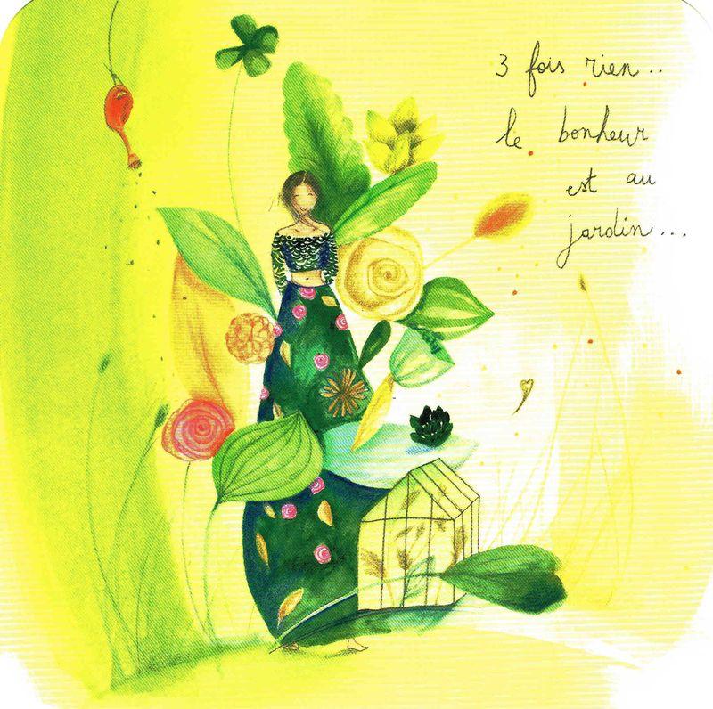 Carte Anne Sophie Rutsaert 3 Fois Rien Le Bonheur Est Au Jardin 14x14 Cm Planete Images Com Carte Anne Sophie Rutsaert 3 Fois Rien Le Bonheur Est Au Jardin 14x14 Cm Planete Images Com