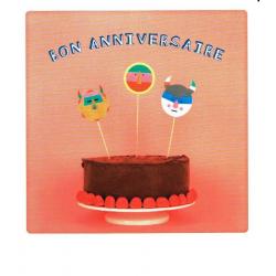 Carte Pickmotion de @Milittleday - Bon anniversaire - 10.5x13 cm