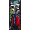 Plaque métal - Sac de golf - 40x100 cm