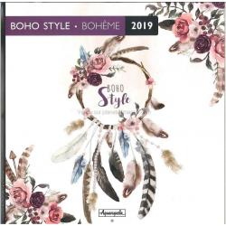 Calendrier collector 2019 Boho style - Bohème - 30x30 cm