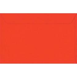 Enveloppe rouge vermilon 11.2x16.4 cm