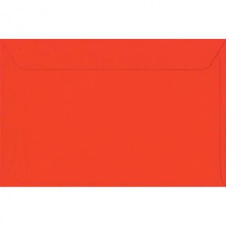 Enveloppe rouge nacré 12.5 x 18.5 cm