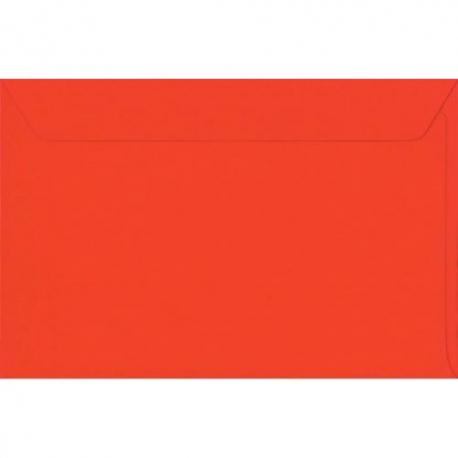 Enveloppe rouge nacré 12.5 x 18.5 cm