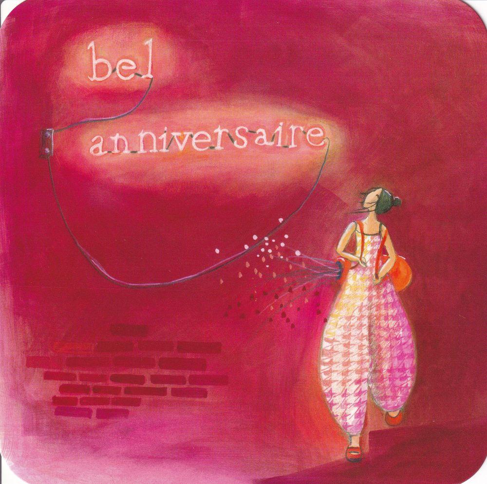 Carte Anne Sophie Rutsaert Bel Anniversaire 14x14 Cm Planete Images Com Carte Anne Sophie Rutsaert Bel Anniversaire 14x14 Cm Planete Images Com
