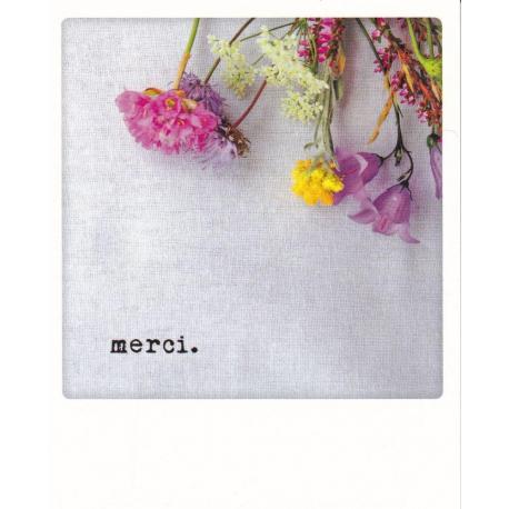 Carte Pickmotion de @serene wordenweber - Merci avec fleurs - 10.5x13 cm