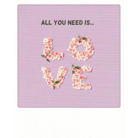 Carte Pickmotion de @Amyshamblen - All you need is love - 10.5x13 cm