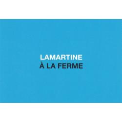 Carte humour de Paola Sidgwick - LAMARTINE A LA FERME - 10.5x15 cm