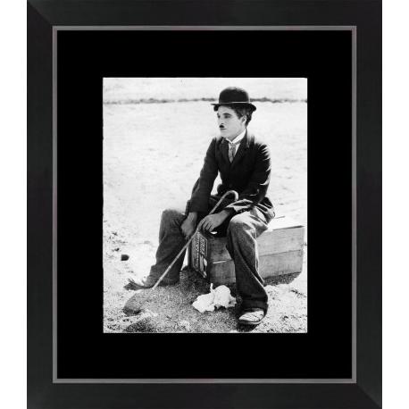 Affiche encadrée Charlie Chaplin - Le cirque 1928 - Dimension 24x30 cm