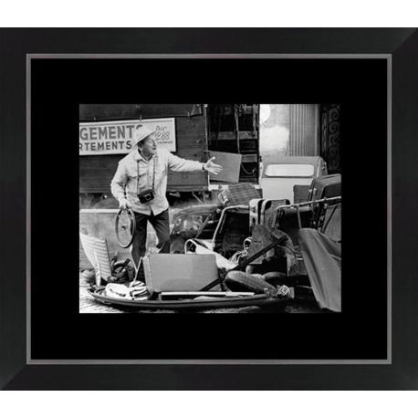 Affiche encadrée Le Corniaud - 2Cv Bourvil - Dimension 24x30 cm