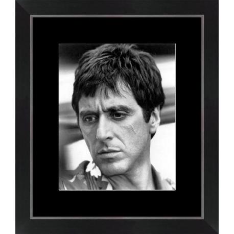 Affiche encadrée Scarface - Al Pacino - Dimension 24x30 cm