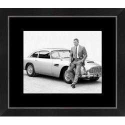 Affiche encadrée James Bond - Daniel Craig - 24x30 cm (Cadre Tucson)