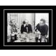 Affiche encadrée Brel Brassens Ferre - Émission Radio - 50x70 cm