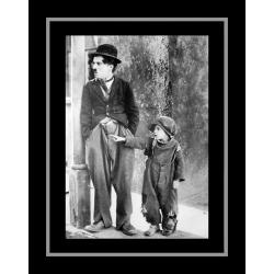 Affiche encadrée Le Kid - Charlie Chaplin - 50x70 cm