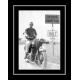 Affiche encadrée Steve Mc Queen - La Grande Evasion - moto - 50x70 cm