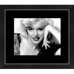 Affiche encadrée Marylin Monroe - Portrait - 24x30 cm (Cadre Tucson)