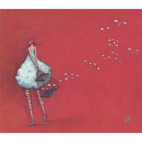 Carte Gaelle Boissonnard 19 L Envolee De Coeurs 14x16 Cm Ref Planete Images Com