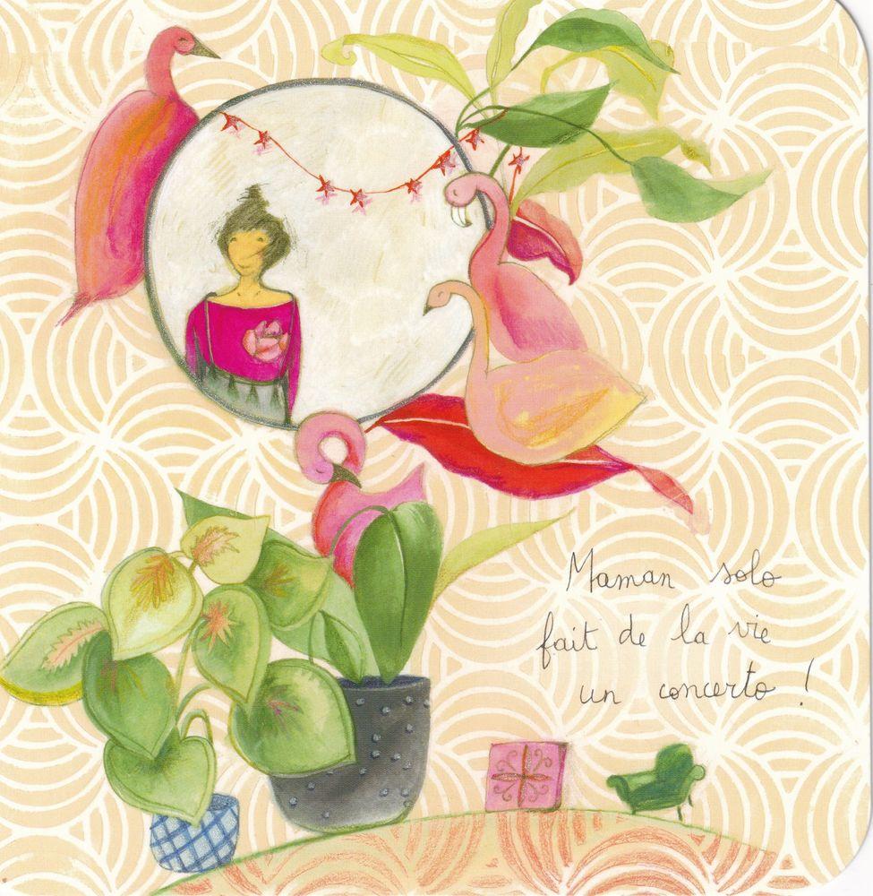 Carte Anne Sophie Rutsaert Maman Solo Fait De La Vie Un Concerto 14x14 Cm Planete Images Com Carte Anne Sophie Rutsaert Maman Solo Fait De La Vie Un Concerto 14x14 Cm Planete Images Com