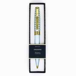 Stylo prénom Draeger AMANDINE - Rétractable + boite cadeau