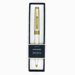 Stylo prénom Draeger ANNE-MARIE - Rétractable + boite cadeau