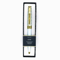 Stylo prénom ANNIE - Rétractable + boite cadeau
