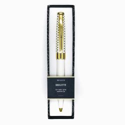 Stylo prénom BRIGITTE - Rétractable + boite cadeau