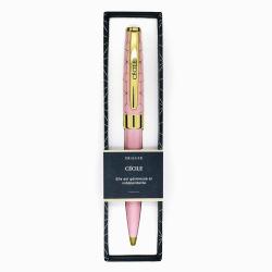 Stylo prénom CECILE - Rétractable + boite cadeau
