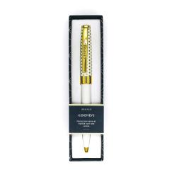 Stylo prénom Draeger GENEVIEVE - Rétractable + boite cadeau