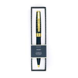 Stylo prénom Draeger GILLES - Rétractable + boite cadeau