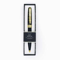 Stylo prénom Draeger JEAN FRANCOIS - Rétractable + boite cadeau