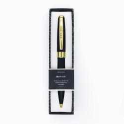 Stylo prénom JEAN LUC - Rétractable + boite cadeau