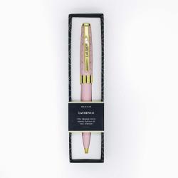 Stylo prénom Draeger LAURENCE - Rétractable + boite cadeau