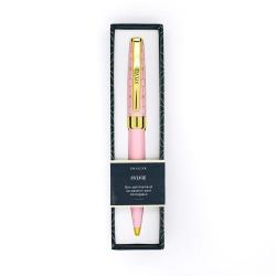 Stylo prénom SYLVIE - Rétractable + boite cadeau