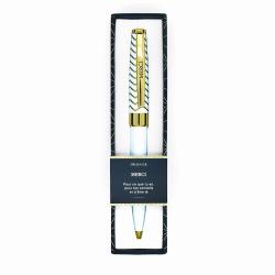 Stylo prénom MERCI - Rétractable + boite cadeau
