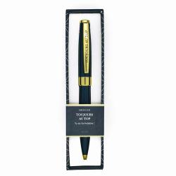 Stylo prénom TOUJOURS AU TOP - Rétractable + boite cadeau