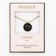 Collier pendentif signe CANCER - 42 cm env réglable
