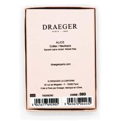 Collier personnalisé Draeger prénom ALICE - 42 cm env réglable
