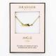 Collier pendentif prénom AMELIE - 42 cm env réglable