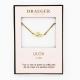 Collier pendentif prénom LILOU - 42 cm env réglable