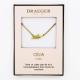 Collier pendentif prénom CELIA - 42 cm env réglable