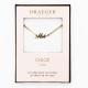 Collier pendentif prénom CHLOE - 42 cm env réglable