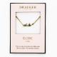 Collier pendentif prénom ELODIE - 42 cm env réglable