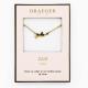 Collier pendentif prénom JULIE - 42 cm env réglable